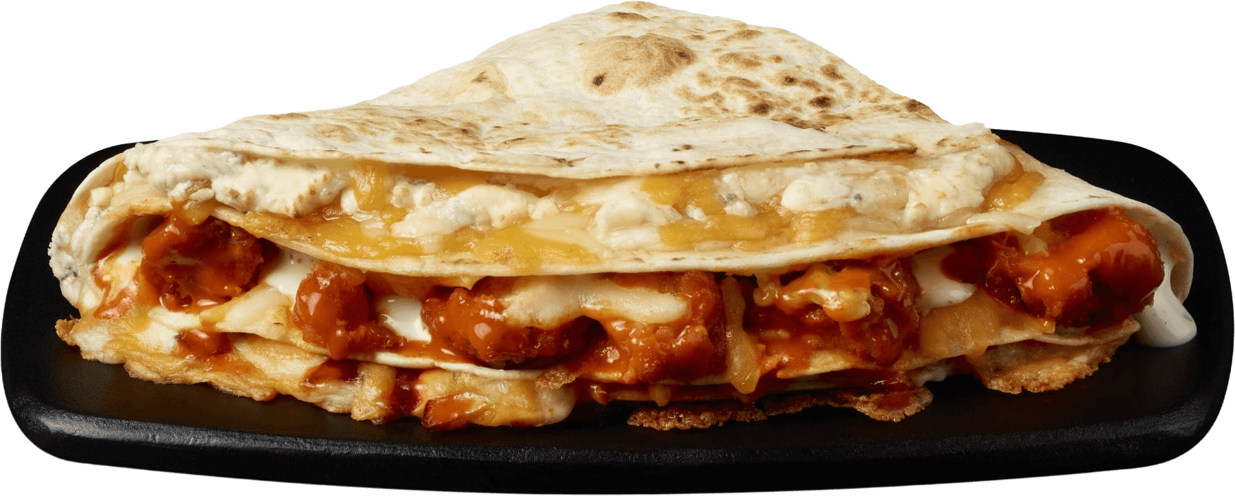 Buffalo Chicken Stackadilla